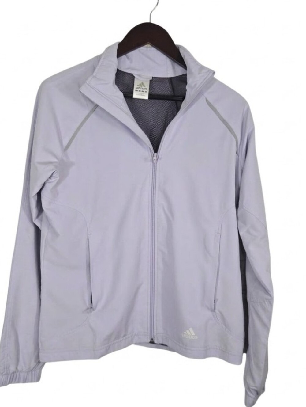 adidas light purple jacket